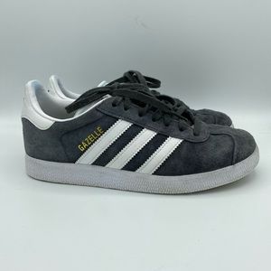 Adidas Gazelle dark grey suede sneakers